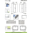 Боковая стенка Radaway Espera Pro S1 80 см прозрачное стекло - превью 1