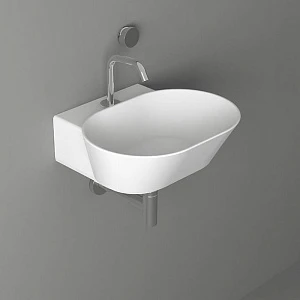Раковина Simas Wave WA06 bi*1 48х43 овальная