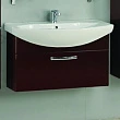 Тумба для комплекта Aquaton Ария 80 темно-коричневая - превью 1