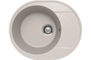 Мойка кухонная Ulgran Quartz Nora 585-10 58,5х48,5 см, песок