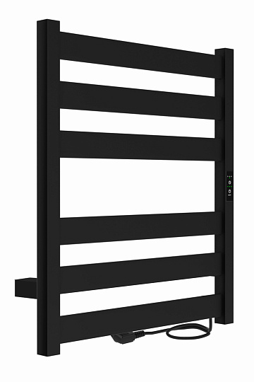 Электрический полотенцесушитель Indigo Oktava Slim 5 60х50 см, черный муар LСLOKS5E60-50BRRt
