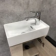 Мебель для ванной Comforty Матэ 40 дуб дымчатый (раковина Crea 40 P-UM-CRE40/1) - превью 1