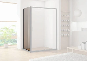 Боковая стенка Aquanet Pleasure AE60-F-100H200U-BT 100 см прозрачное стекло