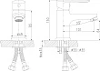 Смеситель Rossinka RS32 RS32-11 для раковины - превью 1
