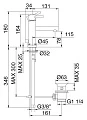 Смеситель Treemme Vela 5810.CC.VL для раковины - превью 2