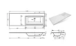 Мебельная раковина Style Line Даллас 140 R - превью 2