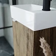 Мебель для ванной Sancos Mini 35 R подвесная, дуб чарльстон - превью 2
