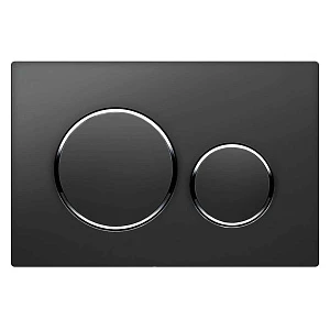 Кнопка смыва Vincea VFP-005MB черная матовая