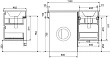 Мебель для ванной Эстет Dallas Luxe 110 подвесная, 2 ящика, R - превью 1