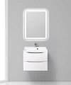 Тумба с раковиной BelBagno Marino 60 bianco lucido - превью 1
