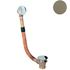 Слив-перелив Webert AC0036794 автомат, золото матовое