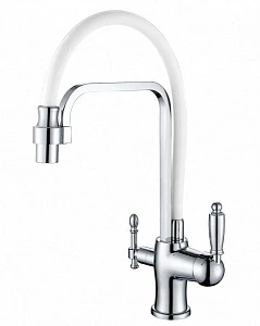 Смеситель для кухни Kern 2084 white под фильтр