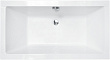 Акриловая ванна Besco Quadro 165x75 см WAQ-165-PK