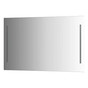 Зеркало EVOFORM LEDLINE BY 2120 со светильником 120x75 см