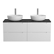 Тумба со столешницей Belbagno Etna 120 подвесная, 4 ящика, Bianco Lucido