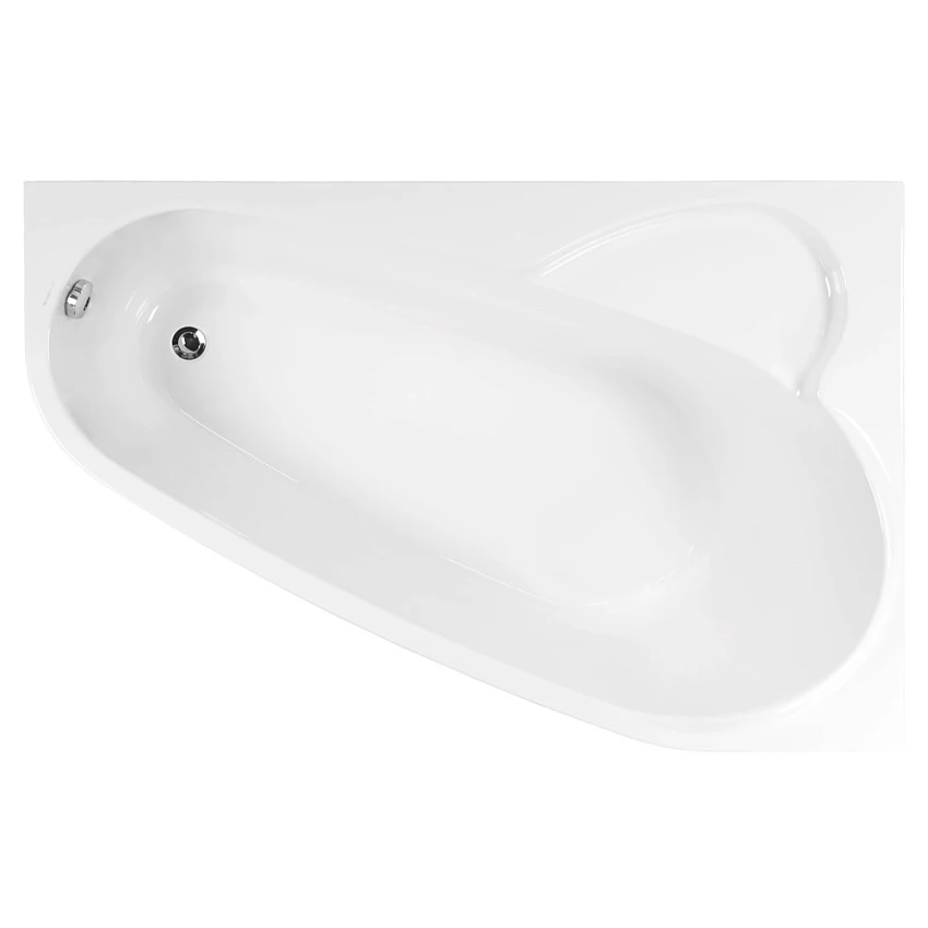Акриловая ванна Vagnerplast Selena 160x105 R без каркаса