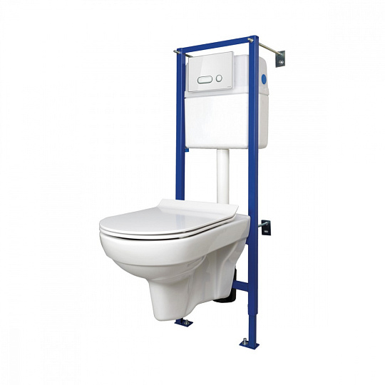 Комплект унитаз Cersanit City SET-CITYC/LPRO/S-DL/In-Wg