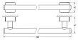 Полотенцедержатель FBS Esperado ESP 029 30 см - превью 2