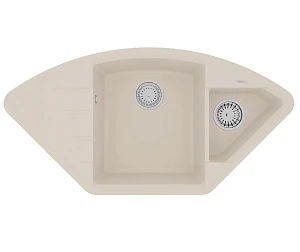 Мойка кухонная Lemark Irkana 980 9910048 50 бежевая