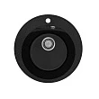 Мойка кухонная Practik PR-M 475-004 47,5 см, черный оникс - превью 1