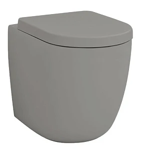 Унитаз приставной ArtCeram File 2.0 FLV005 grigio oliva, безободковый
