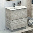 Мебель для ванной Comforty Верона 75 дуб белый (раковина Comforty 75Е) - превью 1