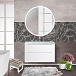 Мебель для ванной BelBagno Etna H-60 80 подвесная, 2 ящика, Bianco Lucido (раковина BB810/465-LV-VTR-BO)