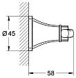 Крючок Grohe Grandera 40631000 - превью 2
