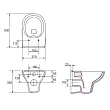 Комплект унитаз Cersanit City SET-CITYC/LPRO/S-DL/In-Wg - превью 2