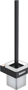 Ершик Boheme Q 10954-G-B настенный, черный/золото