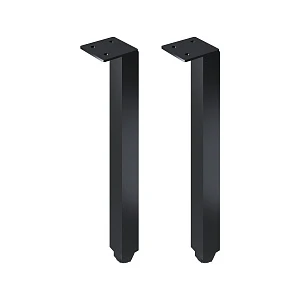 Ножки для мебели Wellsee Useful Extras 241903000 черный матовый