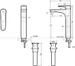 Смеситель Bravat Source F1173218CP-A-ENG для раковины - превью 1