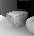Крышка-сиденье Hidra Ceramica Hi-line с микролифтом,  белая - превью 1
