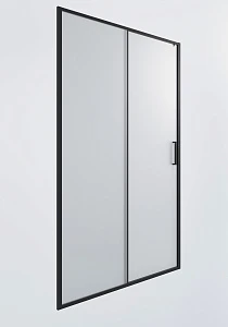Душевая дверь в нишу Timo TD-120/03F-6 120х195 см, профиль черный, стекло Матовое