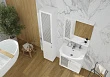 Зеркало-шкаф Volna Milena 70 L с подсветкой, белый - превью 2