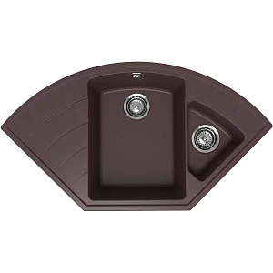 Мойка кухонная Ulgran Quartz Marta 1000-06 100х55 см, трюфель