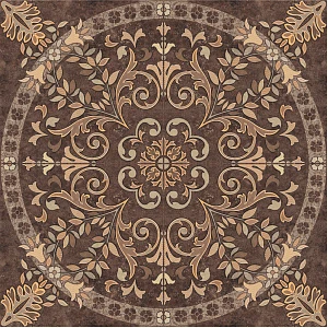 Pompei Панно напольное коричневое (PY6G114) 88x88 (PY6G114)