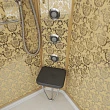 Душевая кабина Niagara Lux 7715G 90x90 золото - превью 1