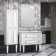 Мебель для ванной Opadiris Порто 100 белая, хром - превью 2