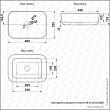 Раковина Melana 320328MB-805 накладная, черный матовый - превью 1