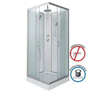 Душевая кабина Niagara Classic NG-1101-14BKT 90x90x200