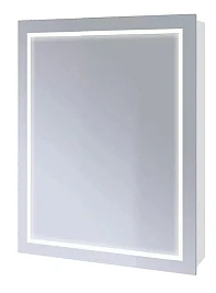 Зеркало-шкаф Emmy Родос 50 с подсветкой, левое