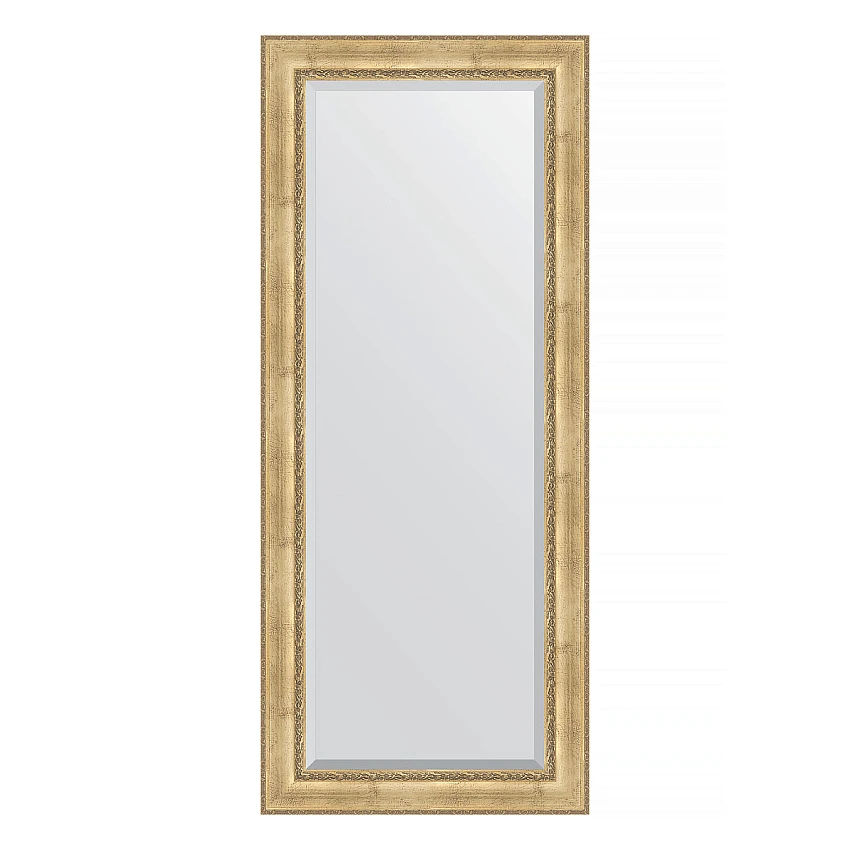 Зеркало в багетной раме EVOFORM EXCLUSIVE FLOOR BY 6138 состаренное серебро с орнаментом 120 мм 87x2