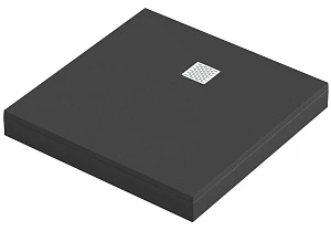 Поддон для душа Good Door Essentia 100х100 черный