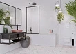 Шторка на ванну Radaway Idea Black PNJ II Frame 60 - превью 1
