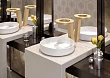Сушилка для рук Nofer Concept 01902.GD с краном и дозатором мыла, золотая - превью 1