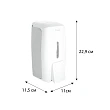 Дозатор Fixsen Hotel FX-31012J для жидкого мыла, белый - превью 1