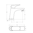 Смеситель для раковины BelBagno MARINO MARINO-LVM-CRM-W0 - превью 1