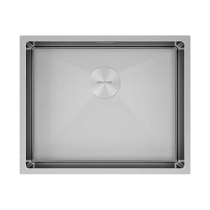 Мойка кухонная Paulmark NEXT 54 UNI PM215444-BS 54х44 см, брашированная сталь