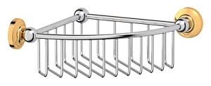 Полка 3SC Stilmar STI 108 угловая, хром, золото